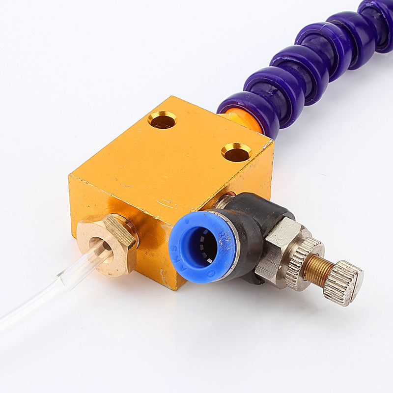 Coolant Spray System for Metal Cutting Engraving CNC Lathe with 8mm Air Line
