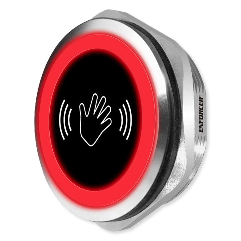 [Australia - AusPower] - Seco-Larm CS-PD422-PQ Enforcer Touchless Infrared Proximity Sensor, Stainless Steel, 22mm 