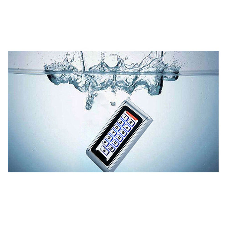 [Australia - AusPower] - MENGQI-CONTROL Wiegand 26 bit Outdoor Install Waterproof IP68 Metal Case RFID & Password Keypad Single Door Stand-Alone Access Control 