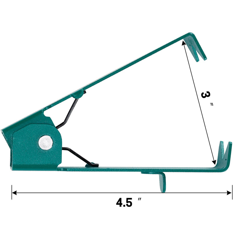 [Australia - AusPower] - Metal Leaf Thorn Stripper Tool,Rose Stripper Tool, Rose Removing Burrs Pliers & Garden Green 