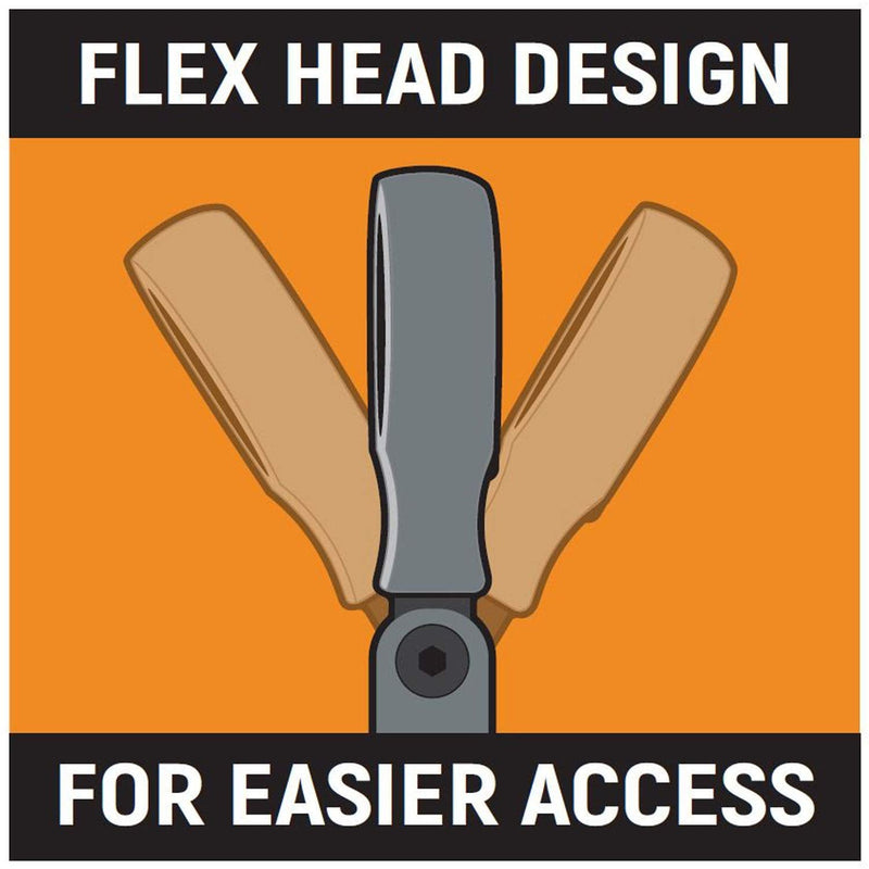 GEARWRENCH 14mm 4 Degree Swing Arch 12 Point Flex Head Ratcheting Combination Wrench - 86714