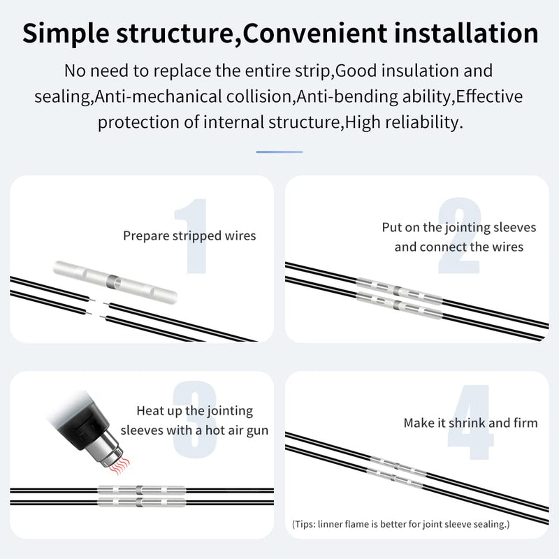 Creality Original 3D Printer Thermistor Temp Sensor NTC100K 5 Pack Quick Replacement Single Ended Glass Sealed for Creality Ender 3/Ender 3 V2/Ender 3 Pro/Ender 5/Ender 5 Pro 3D Printer(30cm/11.8inch)