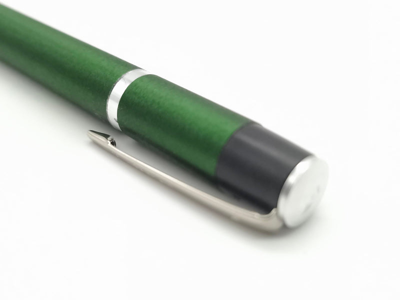 RC Diagnostic Light Pupil Light Aluminum Green with Clip Moment Switch and Incandescent Bulb