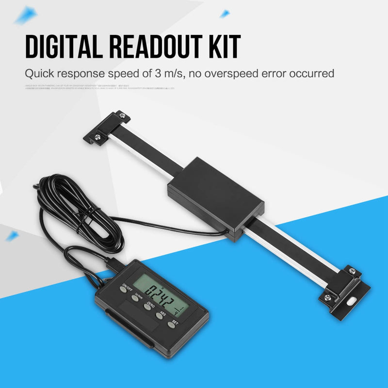 [Australia - AusPower] - Digital Readout Linear Scale, 0 150mm DRO Remote LCD for Milling Machines Lathes Aluminum Alloy 