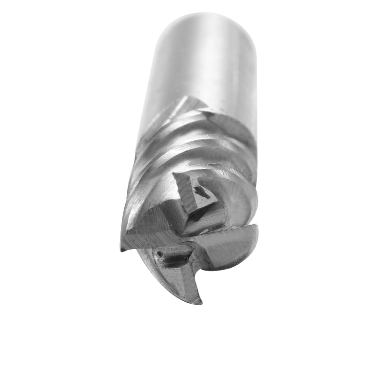[Australia - AusPower] - uxcell a15082100ux0039 3/8 x 3/8 Inch HSSAL 4 Flutes Straight Shank End Mill Cutter Bits 2pcs (Pack of 2) 