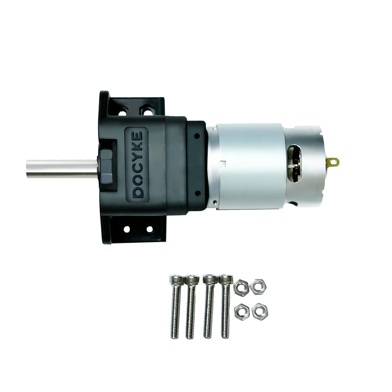 [Australia - AusPower] - 6v 12V18V 22v 200W-DC Planet Gear Motor 350kg.cm High Torque Mini Metal Geared Motor for DIY Robot Rotating Table Door Lock Curtain Machine 
