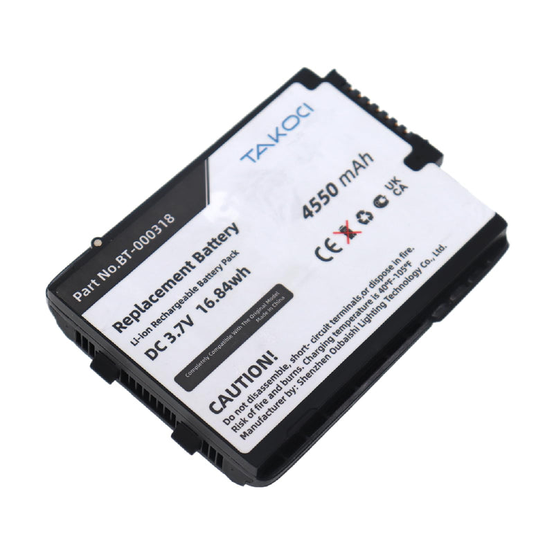 BT-000318 Replacement Battery for Zebra TC70 TC75 TC77 TC70X TC75X TC700H Barcode Scanner,Compatible with 82-171249-01 82-171249-02 BT-000318 BTRY-TC70X-46MA1-01