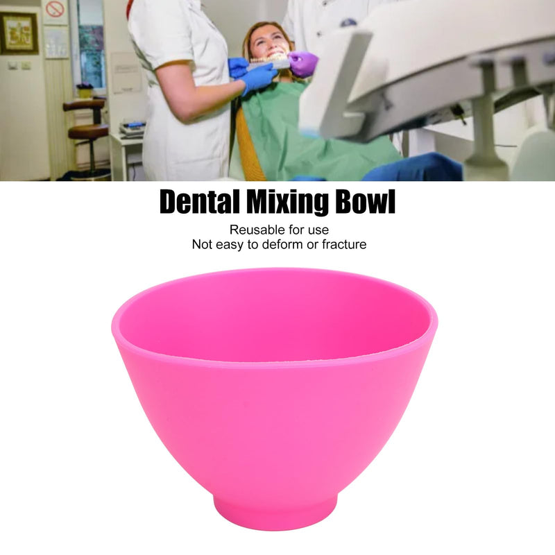 [Australia - AusPower] - Qinlorgo Silicone Mixing Bowl, Dental Lab Rubber Mixing Bowl, Silicone Dental Laboratory Mixing Cup Silicone Dental Materials Mixing Bowl for Lab 