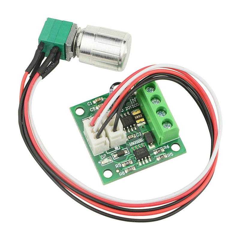 [Australia - AusPower] - BGTXINGI 2pcs DC Motor Speed Controller 1.8V 3V 5V 6V 12V 2A 1803BKW Adjustable Driver Switch Light Temperature Controller Regulation Current Limiting Ultra Small LED Dimmer with Speed Controller 