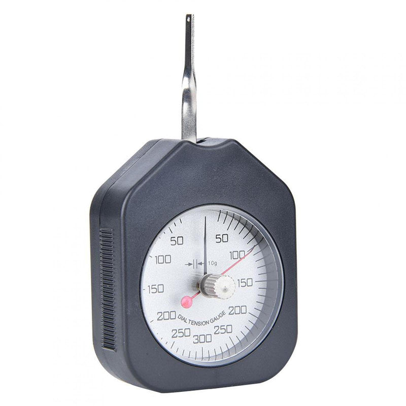 [Australia - AusPower] - Double Needle Dial Tension Gauge Meter Tension Meter Dial Tension Gauge Gram Force Gauge Tensiometer Measuring Tool Plastic(SZG-300-2) SZG-300-2 