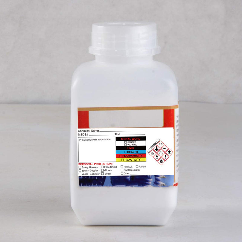 [Australia - AusPower] - Chemical Identifying and Marking Sticker Christmas SDS Stickers Write-in Labels 2x4 inch MSDS Stickers Safety Data Sheet Labels 300pcs 
