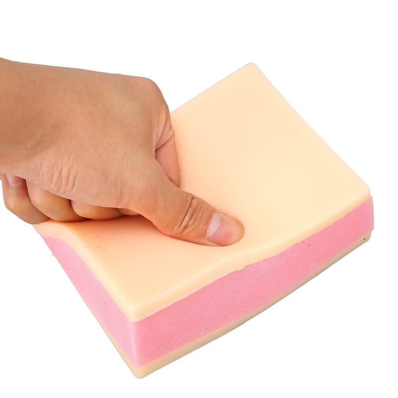 [Australia - AusPower] - Suture Training Model, 2 Silicone Training Suture Pad Skin Model Practice Skin Layers Surgical Skin Injection Practice Pad DIY Incision Suture Pad 