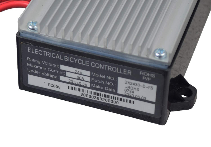 AlveyTech ZK2430-D-FS 4-Wire Controller for The Razor E300/E325 (Ver 20+) - Versions 20+ Only, Replacement Control Module for Electric Scooter/Bike, Motor Speed Control with 4-Wire Throttle Connector