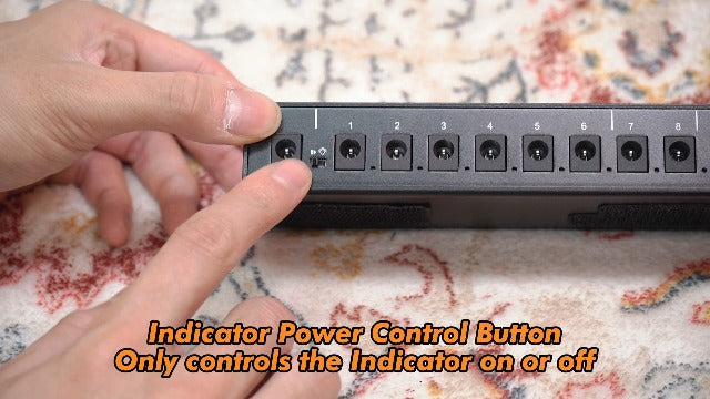 SPS-10 Guitar Power Supply 10 Independent DC Output for 9V/12V/18V (100mA/500mA) Effect Pedal