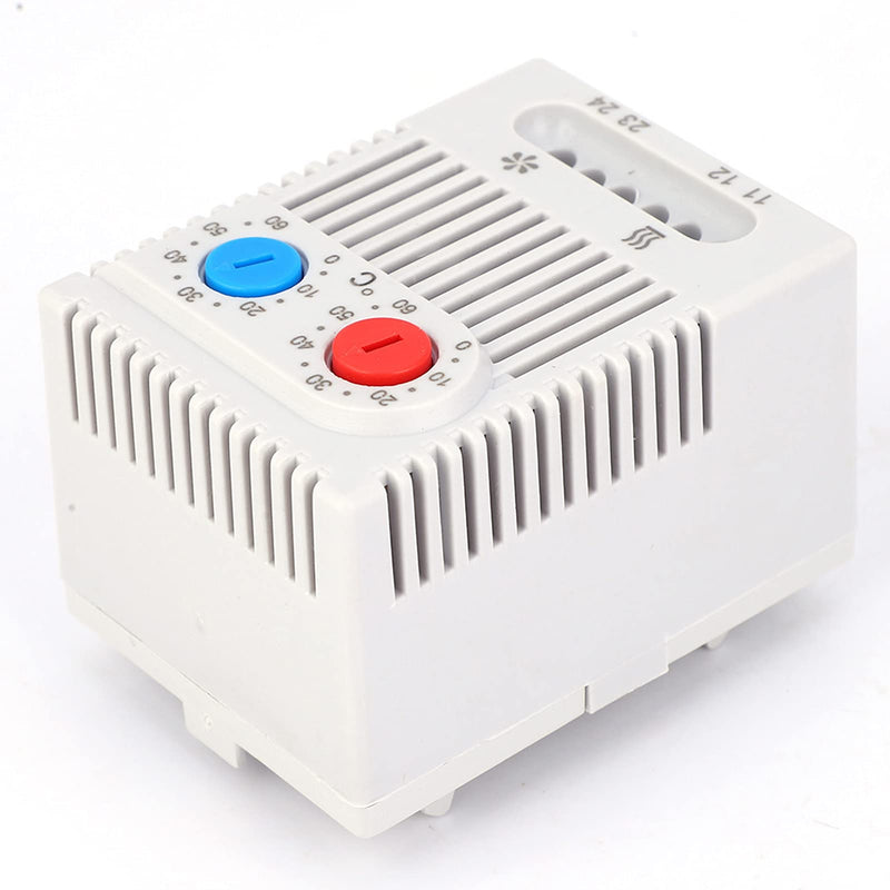 [Australia - AusPower] - Adjustable Mechanical Thermostat Switch, Impact Resistance, 35mm DIN Rail (ZR011) 