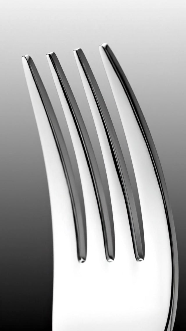 Knork Forged Original Salad Fork Open Stock, Gloss