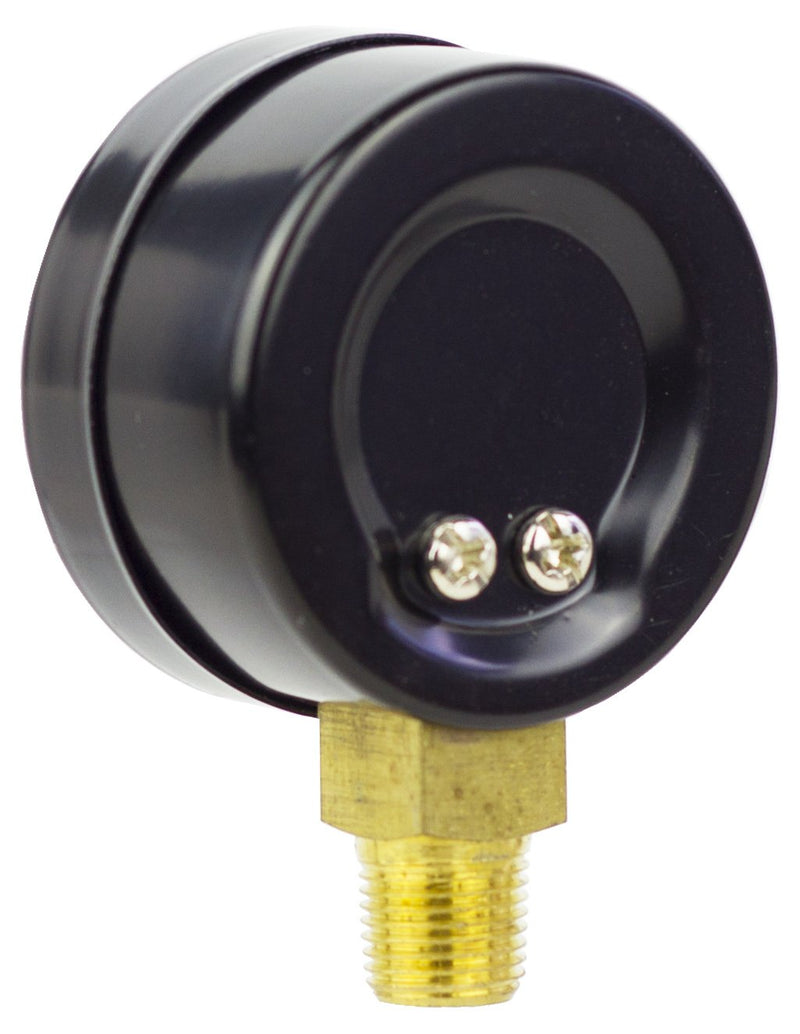 [Australia - AusPower] - PneumaticPlus PSL15-160 Pressure Gauge, Lower Mount, 1-1/2" Dial, 0-160 PSI, 1/8" NPT 