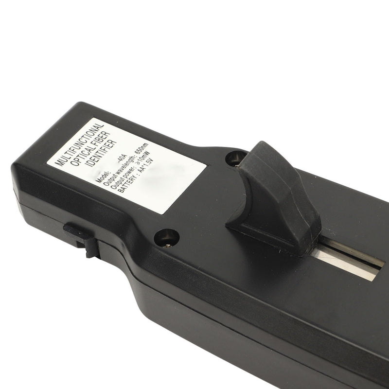 [Australia - AusPower] - Optical Fiber Identifier, Optic Dominant Traffic Detector, 10km Range Fiber Detector with VFL Red Light Source, Handheld Fiber Optic Identifier Cable Tester 