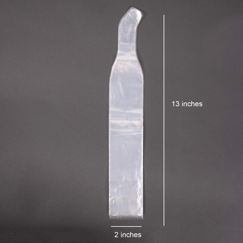 [Australia - AusPower] - JMU Dental Curing Light Sleeve, Disposable Implant Protective Barrier Cover, 13 x 2 inch, 500 Pieces 1 