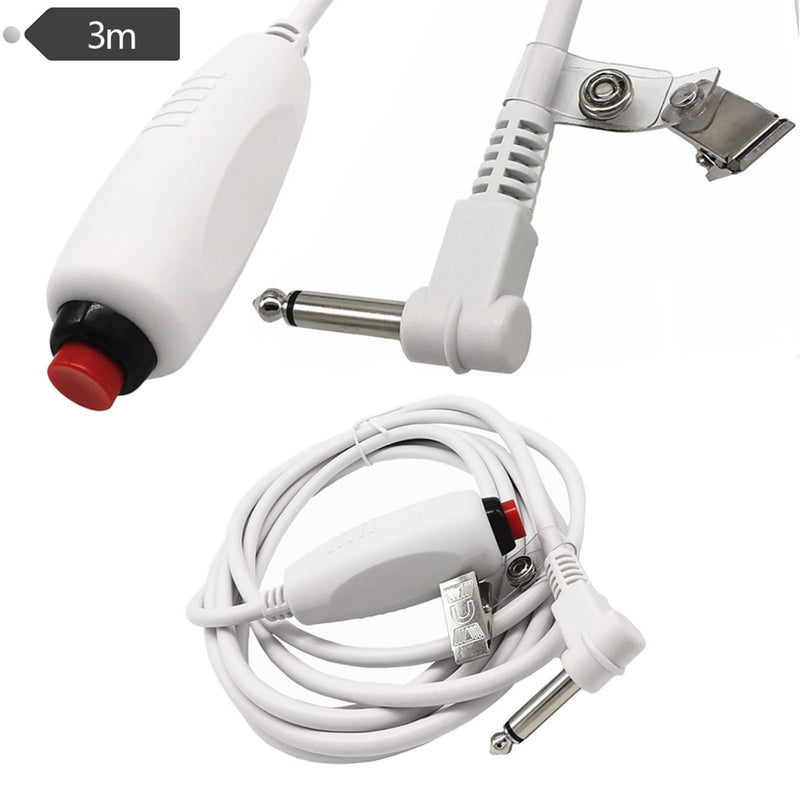 [Australia - AusPower] - Nurse Call Cord,9.8ft Push Cord Cable for Nurse Station with Clip,Waterproof Handle Universal Replacement Call Cord for Medical Alert Systems Patient Assistance Systems 