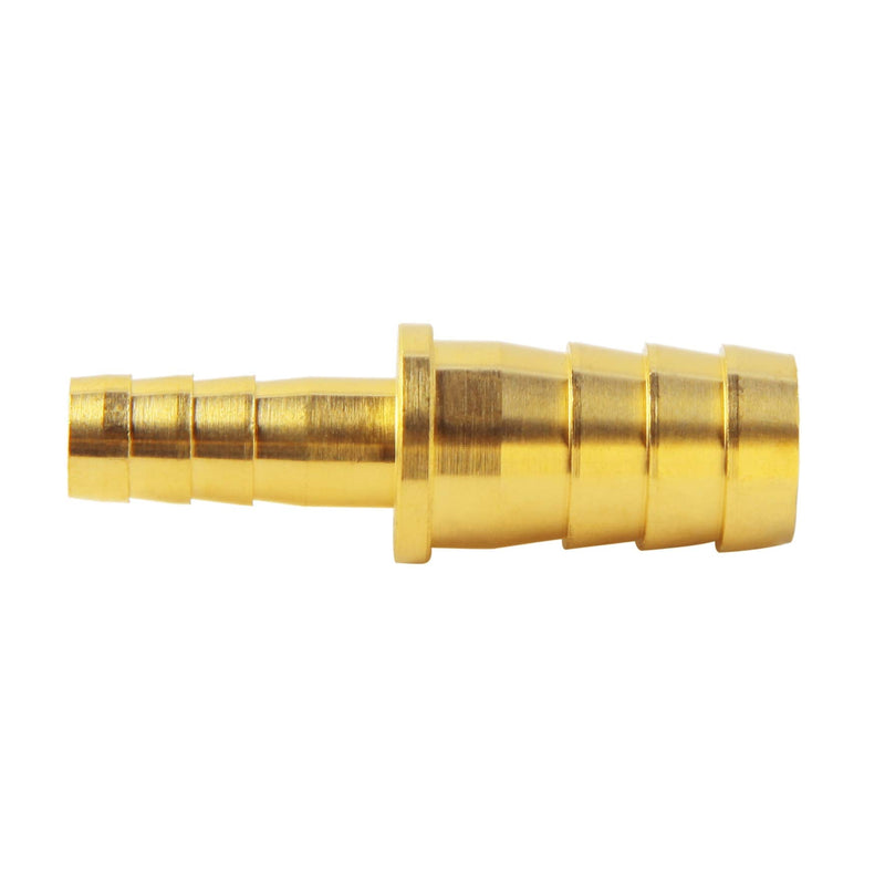 [Australia - AusPower] - Brass Hose Barb Reducer, 3/8" to 5/16" Hose ID, Reducing Barbed Hose Splicer Mender Coupler Warter Fuel Air (Pack of 2) 3/8-5/16 