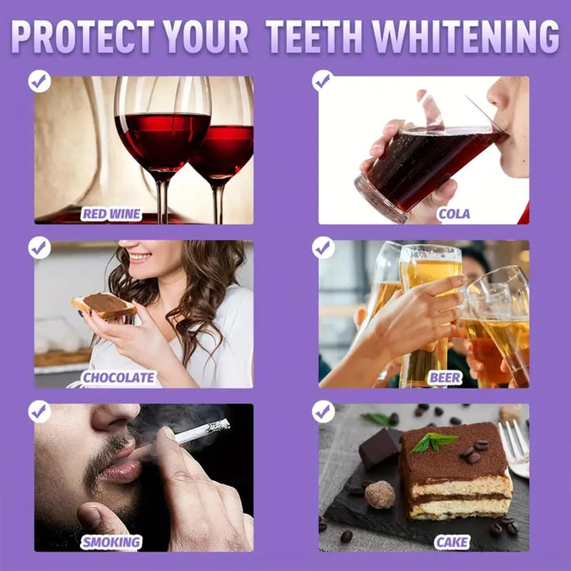 [Australia - AusPower] - NomadNest Teeth Whitening Pen (4 Pcs) - Painless Teeth Whitener, No Sensitivity, Mint Flavor, Travel-Friendly 