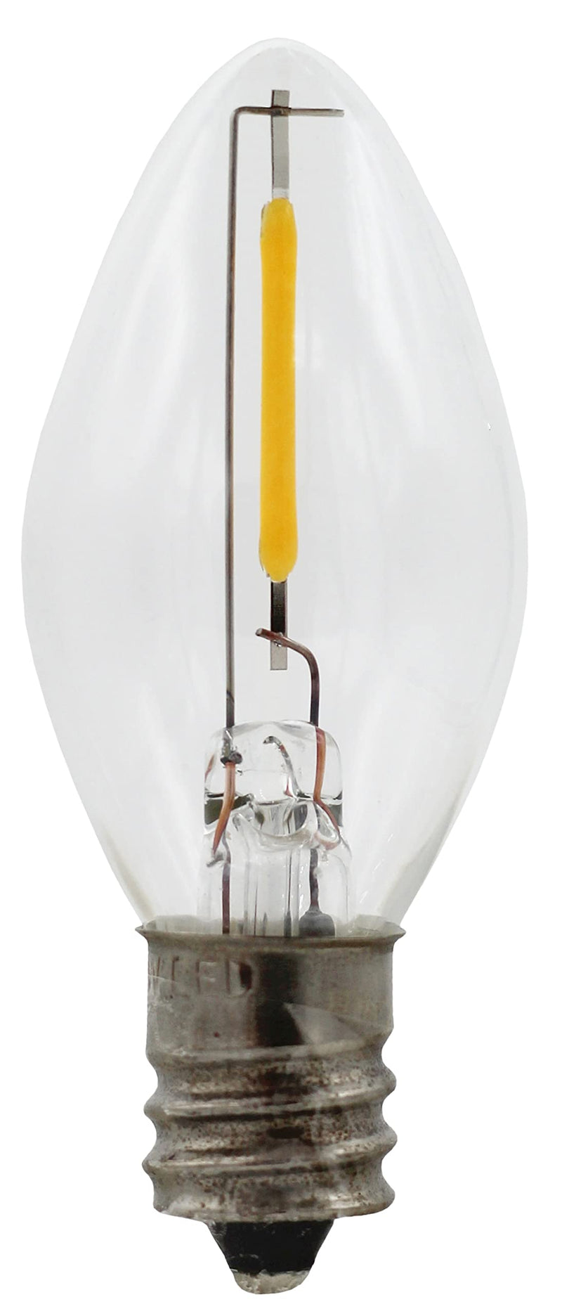 [Australia - AusPower] - Creative Hobbies® Single Light Replacement Clip in Lamp Cord for Christmas Village House Includes LED Light Bulb | 1 Pack 