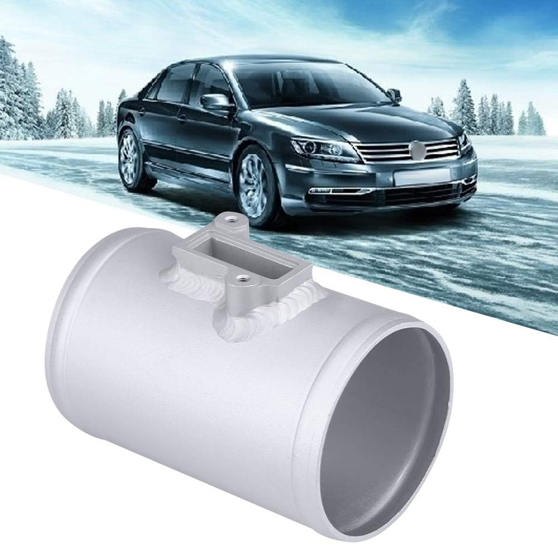 Aramox MAF Adaptor 75 mm Air Flow Meter Bracket, Air Flow Sensor Adapter Inlet Blade Holder Base for MAF 75 mm