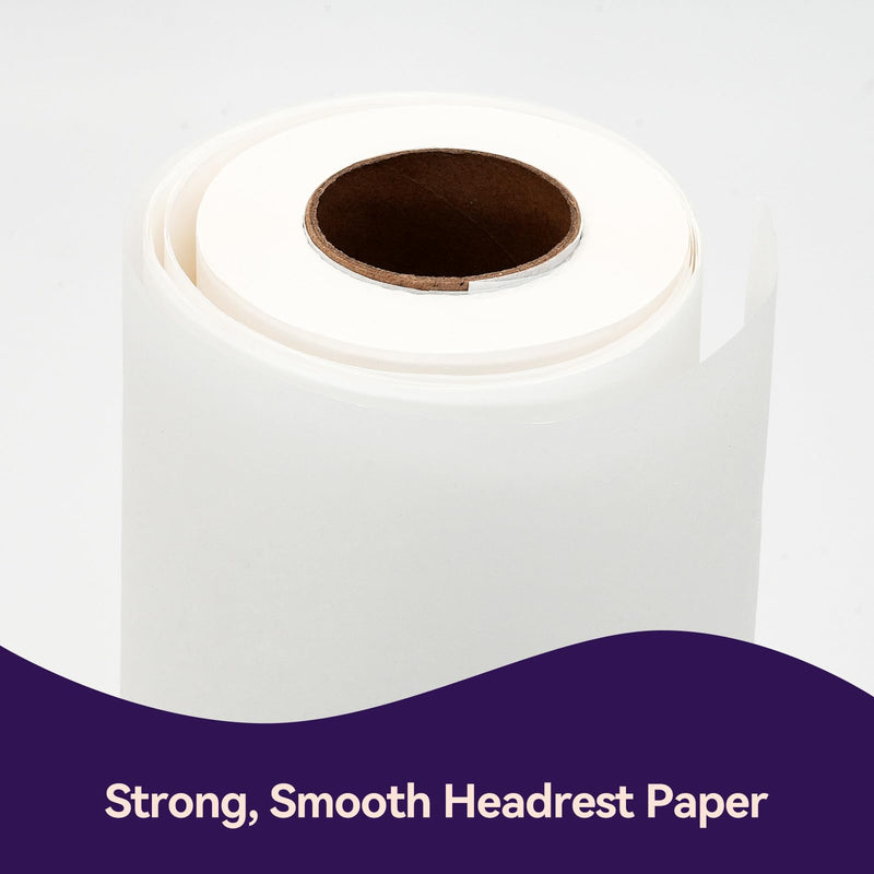 [Australia - AusPower] - Jointown Headrest Paper Rolls, 8.5" x 225'- 2 Rolls - Smooth Disposable Face Cradle Surface Paper Spool for Medical, Exam and Chiropractic Tables Smooth 2-Rolls 