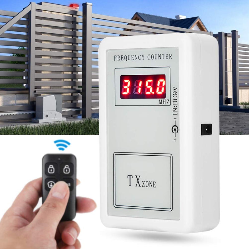[Australia - AusPower] - Multi-Function Compatibility Remote Controller Frequency Tester, Universal 250-450 MHZ Handheld Digital Frequency Meter Counter Remote Control Tester Tools 