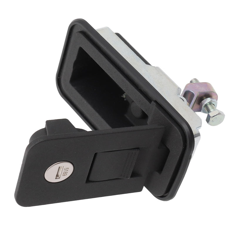 [Australia - AusPower] - Adjustable Lever Manual Compression Latches 3.7 X 1.8 Inch Zinc Alloy Wide Application Compression Latch Lock Heavy Duty with 2 Keys for Truck Trailers 