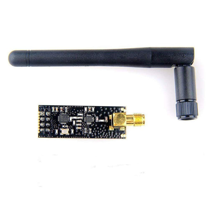 [Australia - AusPower] - Hailege 2pcs NRF24L01 + PA + LNA Wireless Transceiver RF Transceiver Module with SMA Antenna 2.4G 1100m Compatible 