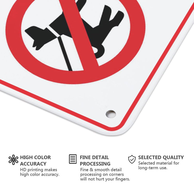 No Dogs Allowed On Beach Sign Outdoor Metal Sign - 12 X 8 Metal Signs For Business, Workplace, Office, Home, Delivery Signs, Road Signs, Garden Signs P402 8x12inch