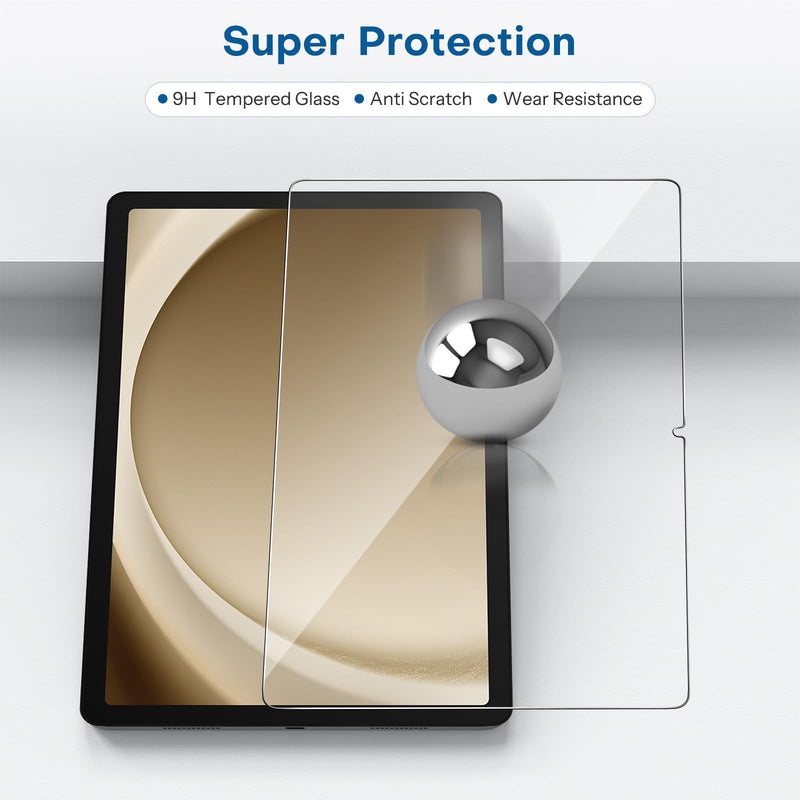 [Australia - AusPower] - SPARIN 3 Pack Screen Protector for Samsung Galaxy Tab A9 Plus 11 Inch 2023, Tempered Glass Tablet Screen Protector for Galaxy Tab A9+ 5G (SM-X210/X216/X218), Case Friendly, Anti Scratch Galaxy Tab A9 Plus 11" 