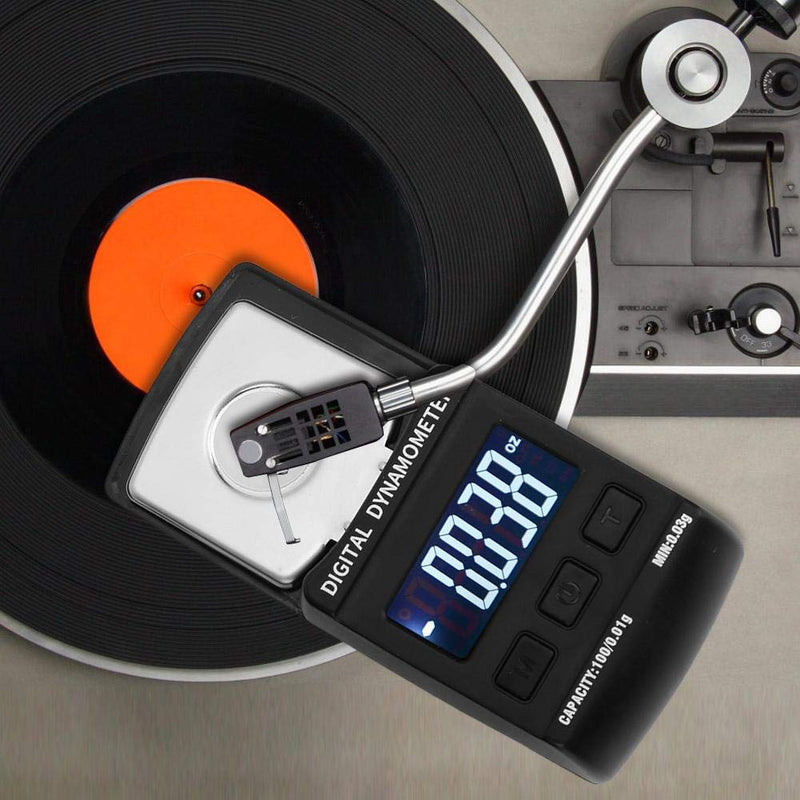 [Australia - AusPower] - Digital Turntable Stylus Force Scale 100g/0.01g LCD Needle Pressure Gauge 