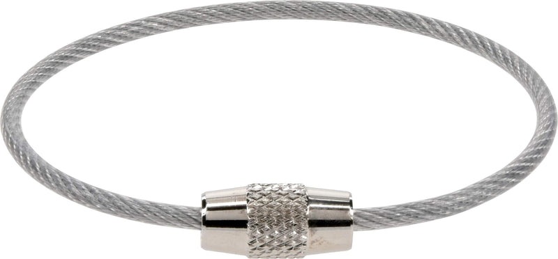 [Australia - AusPower] - Hillman Cable Ring 6" with Lock, Steel, 1 Pack 