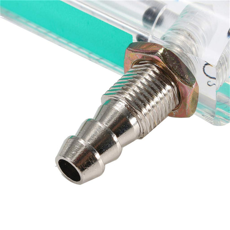 [Australia - AusPower] - Flow Meter LZB-6M Oygen Meter 0-1.5 LPM Flowmeter with Control for Detect Oygen Flow for Oygen Air Gas Adjustable 