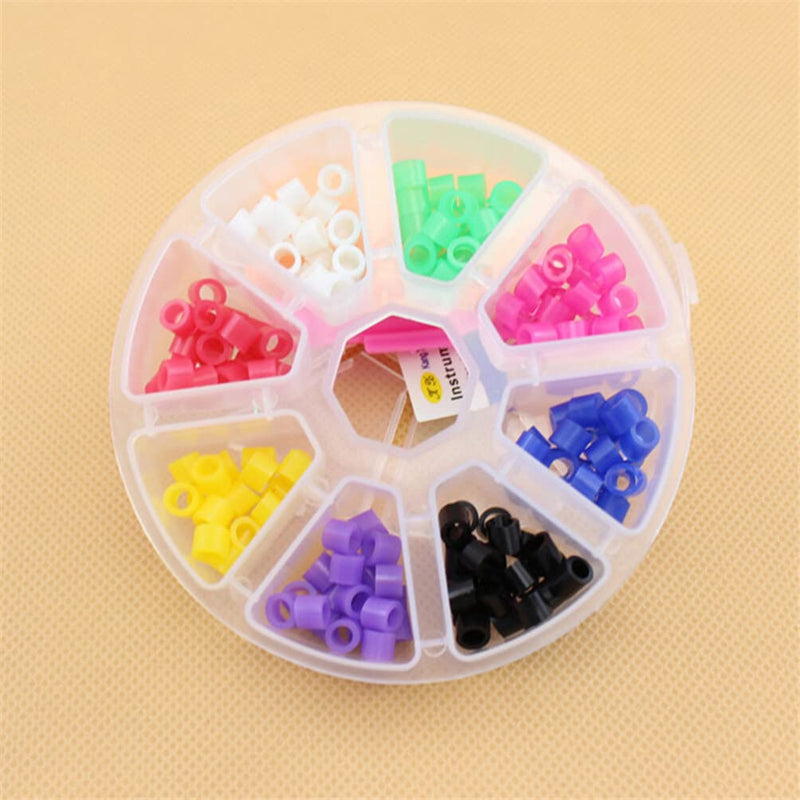 [Australia - AusPower] - Healifty Dental Code Rings, 320pcs Silicone Color Code Rings for Distinguish Dental Instruments, Easy Clean, Non?Toxic, Orthodontic Code Ring for Scaler Dental Tool 320pcs Style 3 