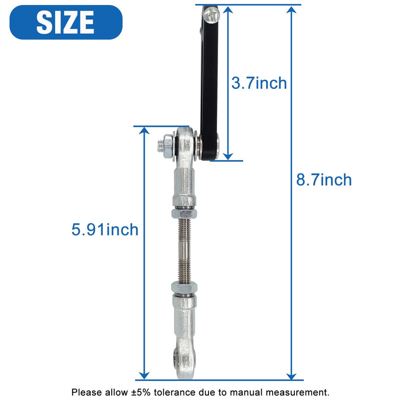 [Australia - AusPower] - Rocker Arm Motor Arm for Reciprocating Linear Actuator Accessories,Motor Shaft Hole 8mm,Stroke 30-150mm Stroke 30-150mm 1 
