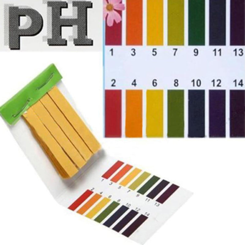 [Australia - AusPower] - 3 Pcs pH.1-14 Test Paper Extensive Test Paper Litmus Test Paper 240 Strips pH Test with Storage Case for Saliva Urine Water Soil Testing Pet Food and Diet pH Monitoring Lab Consumables 