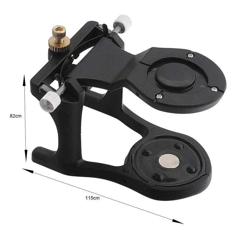 [Australia - AusPower] - Dental Small Magnetic Articulator, Adjustable Denture Articulator Dental Lab Instruments 