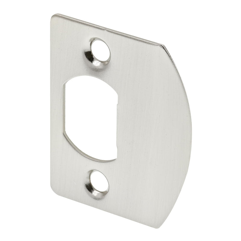 Prime-Line E 28325 Passage Door Latch Set, Glass Knob, Satin Nickel | Vintage, Latch Bolt, Single Pack