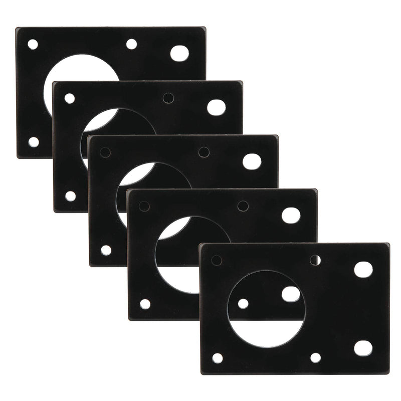 5Pcs 42 Stepper Motor Mounting Plate High Reliability Aluminum 3D Printer Fixed Bracket for NEMA 17 42 Series Stepper Motor