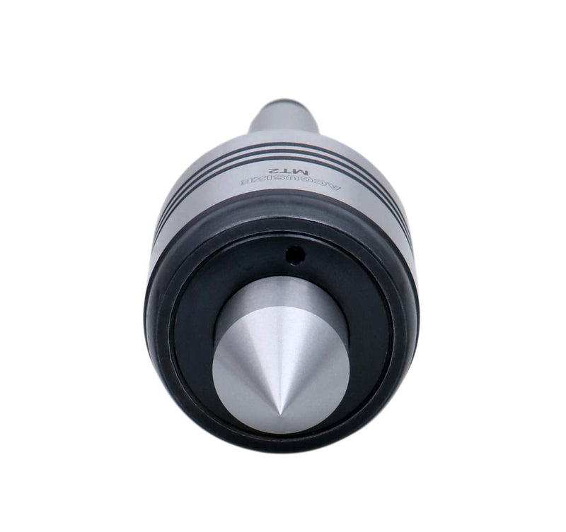 Accusize Industrial Tools MT2 Precision Medium Duty Live Center, Overall Length 5.83'', 0537-6436 | OAL 5.83", 0.0002" Accuracy, 300 lbs Max Weight, 3500 RPM