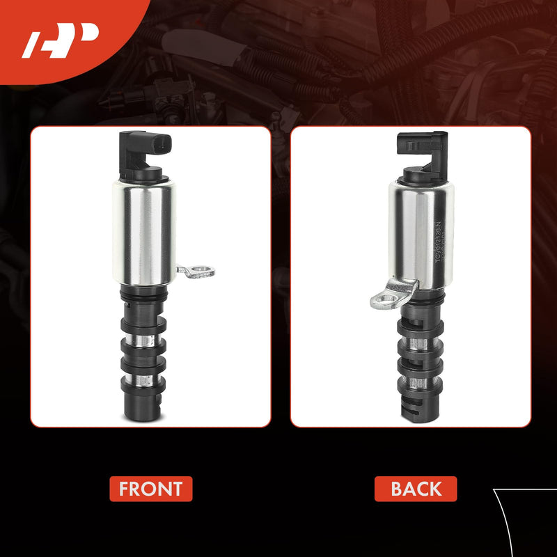 A-Premium Engine Variable Valve Timing (VVT) Solenoid Compatible with Ford Edge Explorer Taurus Fusion & Lincoln MKS MKT MKZ V6 3.5L V6 3.7L, Replace# 7T4Z6M280A