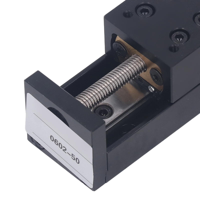 28 Stepper Motor Mini Linear Rail Slide Actuator, 50mm Stroke, X Y Z Stage with T Screw Rod, DIY CNC Router Parts