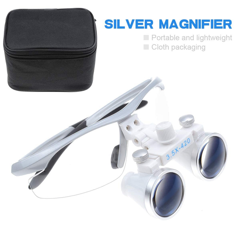 [Australia - AusPower] - 3.5X Binocular Loupes 420mm Working Distance Glasses 