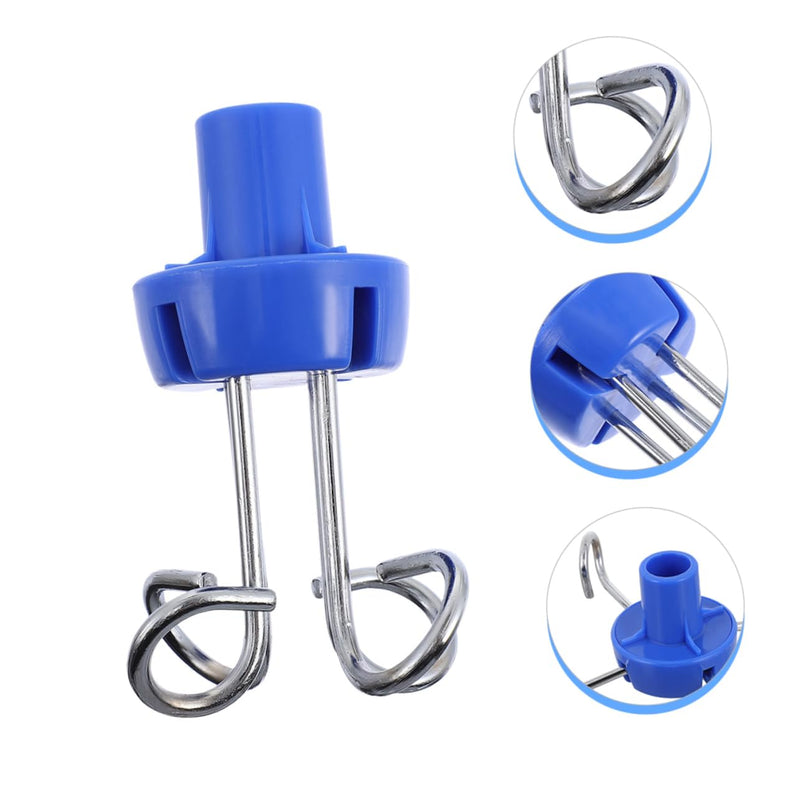 [Australia - AusPower] - Iv Pole Hook Belt Hanger Bag Hanger Shoe Rack Organizer Essentials Infusion Stand Hanging Hook Iv Pole Stand Vertical Infusion Rack Hook Infusion Rack Part Hook 
