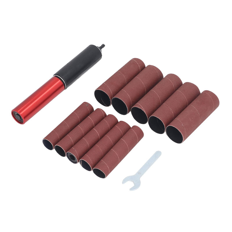 Spindle Sander Adapter 1.5 Inch Mandrel Made of Aluminum Alloy - Converts Drill into Grinder for Wood and Metal - Easy to Assemble