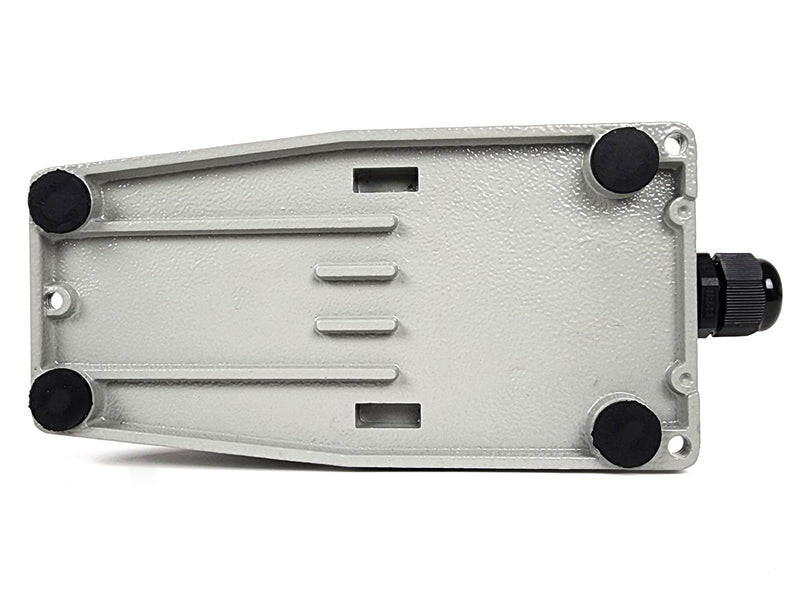 TEMCo Heavy Duty Foot Switch CN0003 - Cast Aluminum Foot Switch 15A SPDT Electric Pedal Momentary 5 Year Warranty